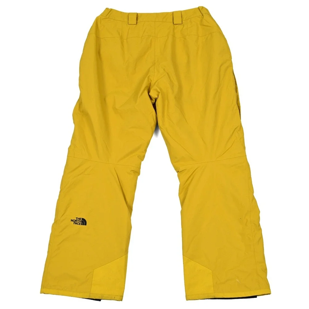 The North Face Freedom Insulated Ski Snow Pants Men's XL Regular Yelllow Dryvent
